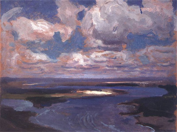 Image - Jan Stanislawski: The Dnieper (1904).